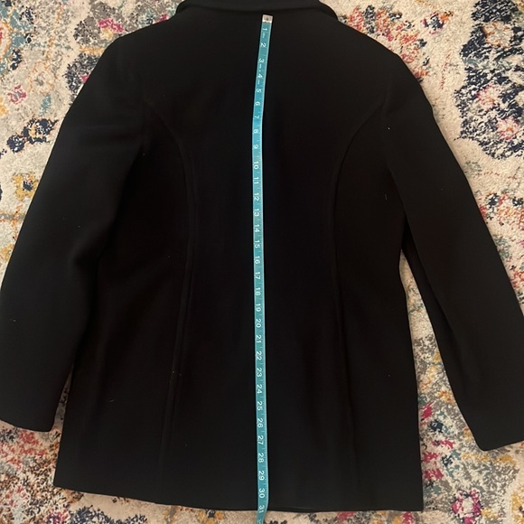 Black Pea Coat - Picture 8 of 8